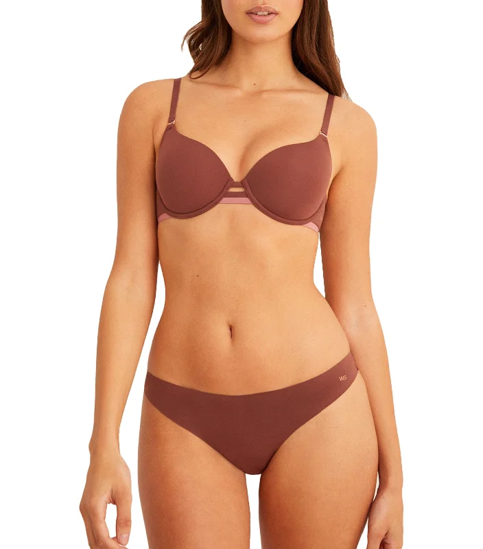 Comfort Revolution Supersoft Brazilian Brief Tan