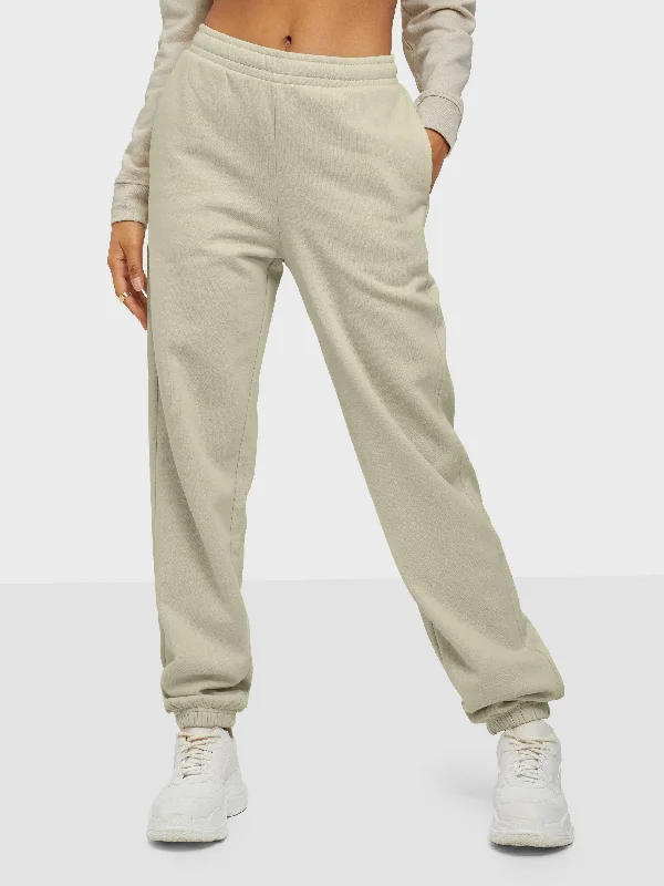 Women's Pocket Jogger Sweatpants (Khaki)