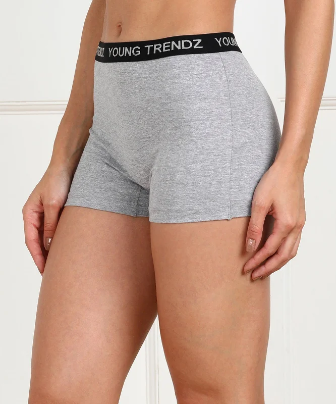 Girls YT Elastic Combo Boyshorts