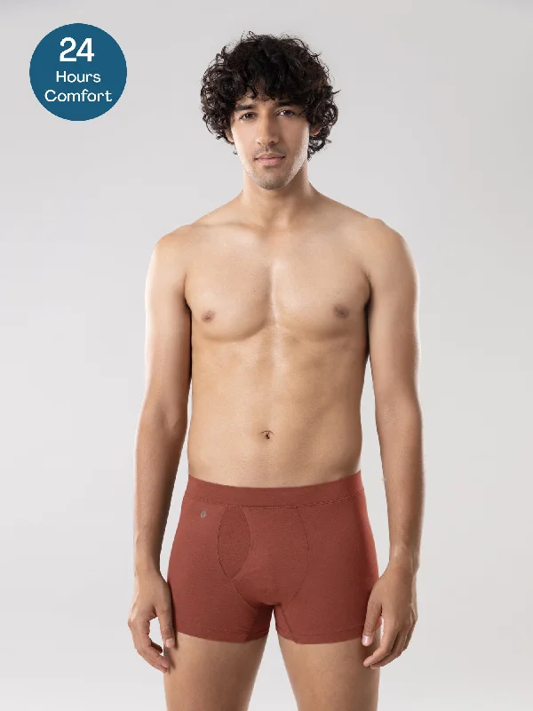 Anti Odor Cotton Tencel Cooling Trunk - Copper