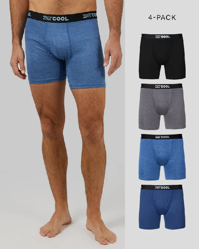 MEN'S 4-PACK COOL CLASSIC BOXER BRIEF