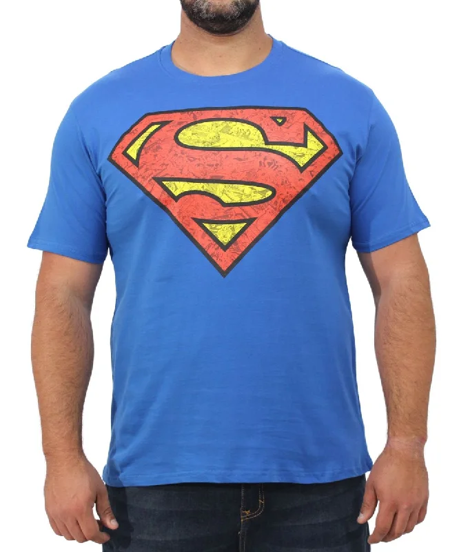 Mens Printed Superman Tee