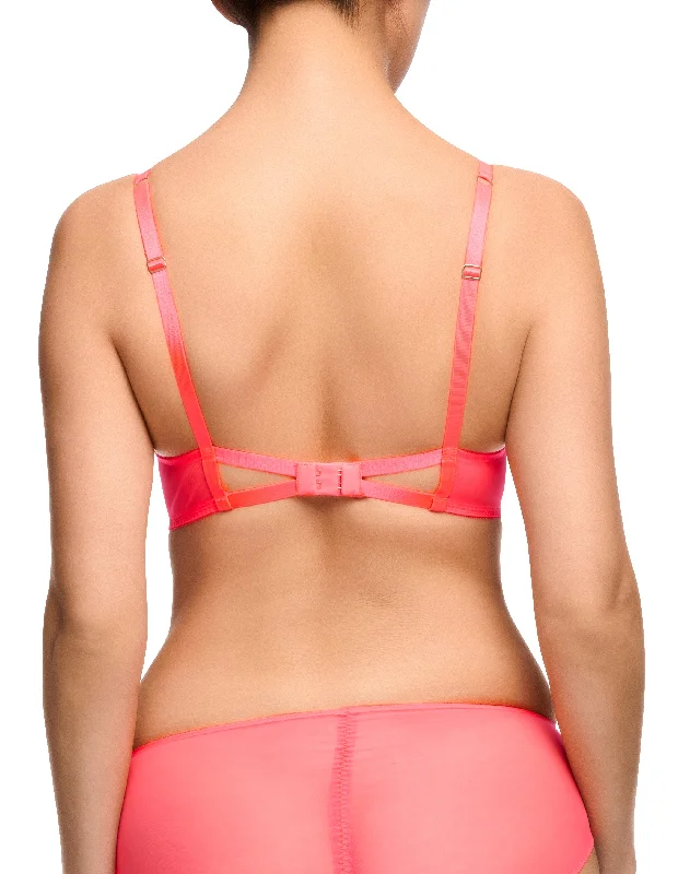 Severine Bra in Neon Coral by Dita Von Teese