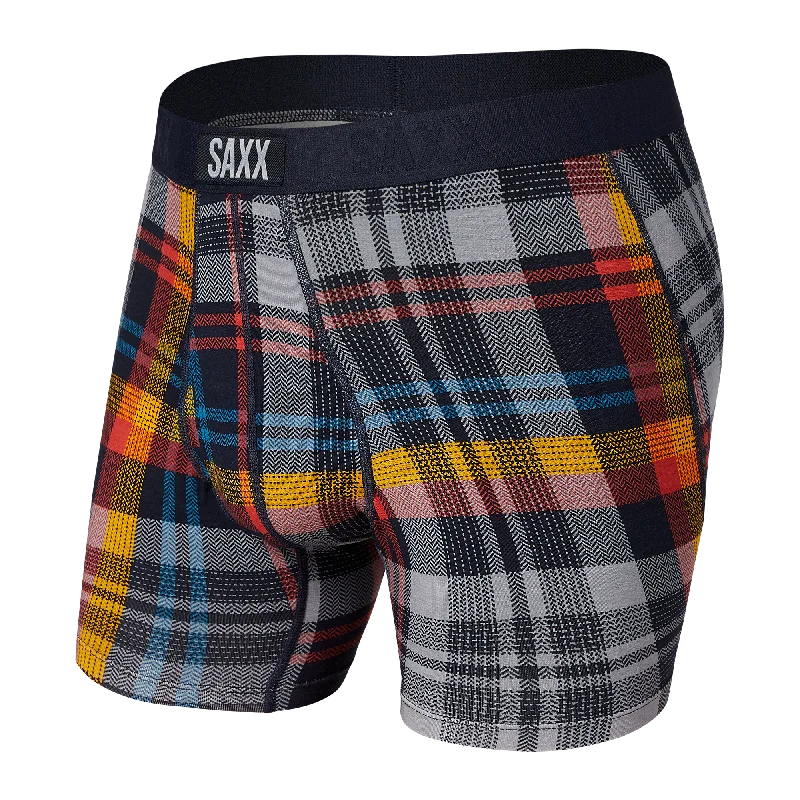 Saxx Ultra Boxer - Multi Free Fall Plaid