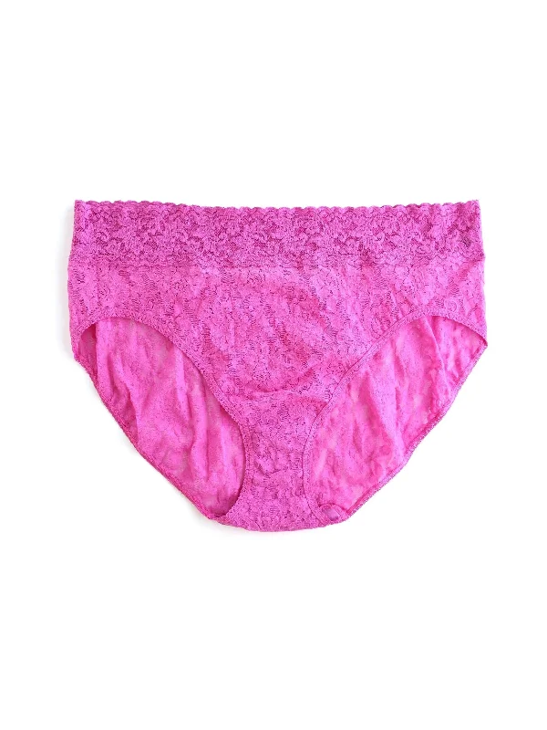 Signature Lace French Brief Raspberry Ice Purple Sale