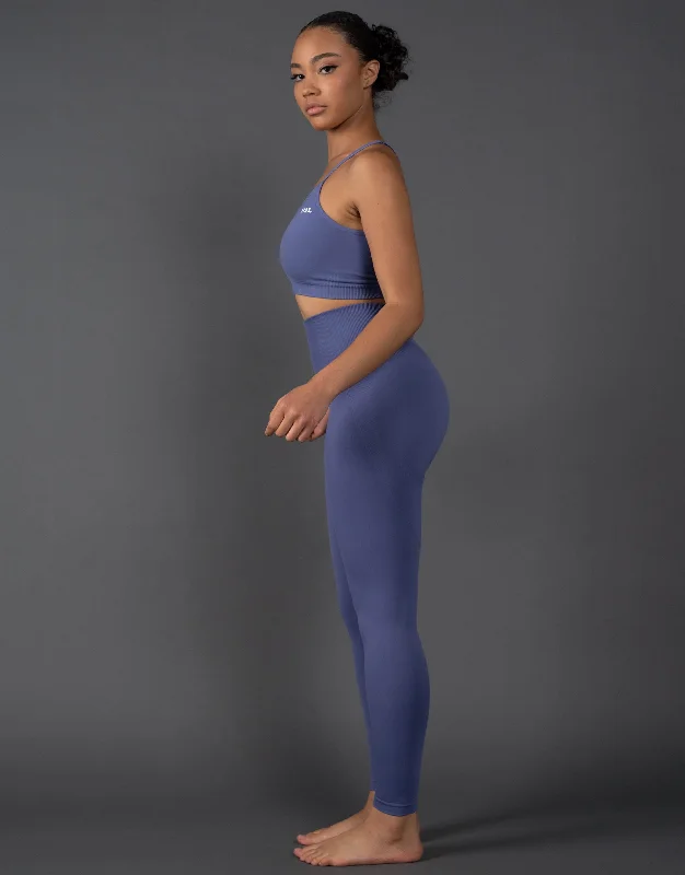 Premium Seamless Strappy Crop V5.1 - Topaz