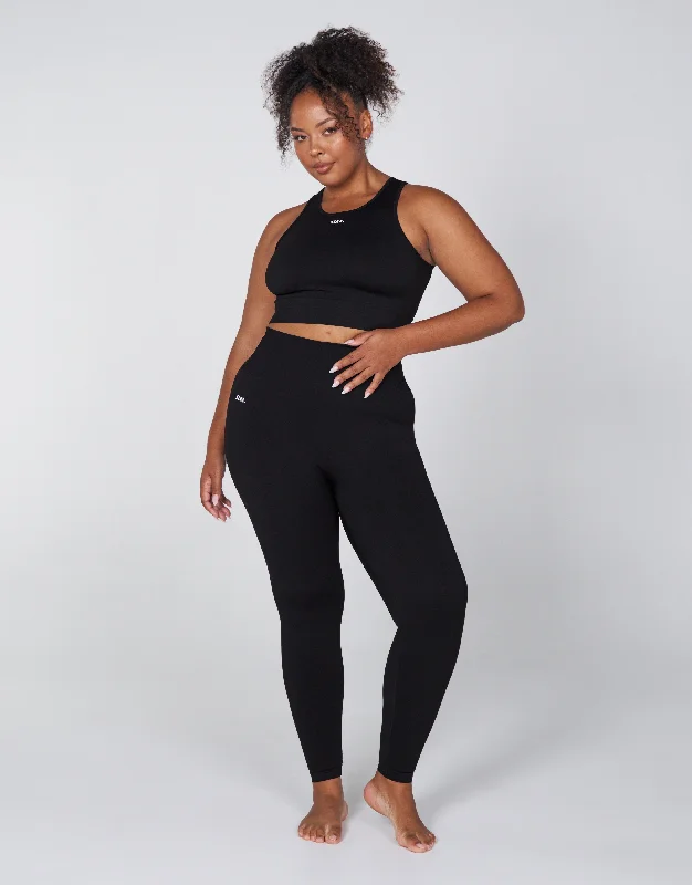 Premium Seamless Favourites Cropped Singlet - Astro