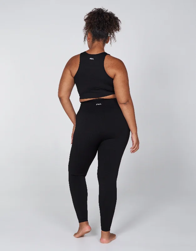 Premium Seamless Favourites Cropped Singlet - Astro