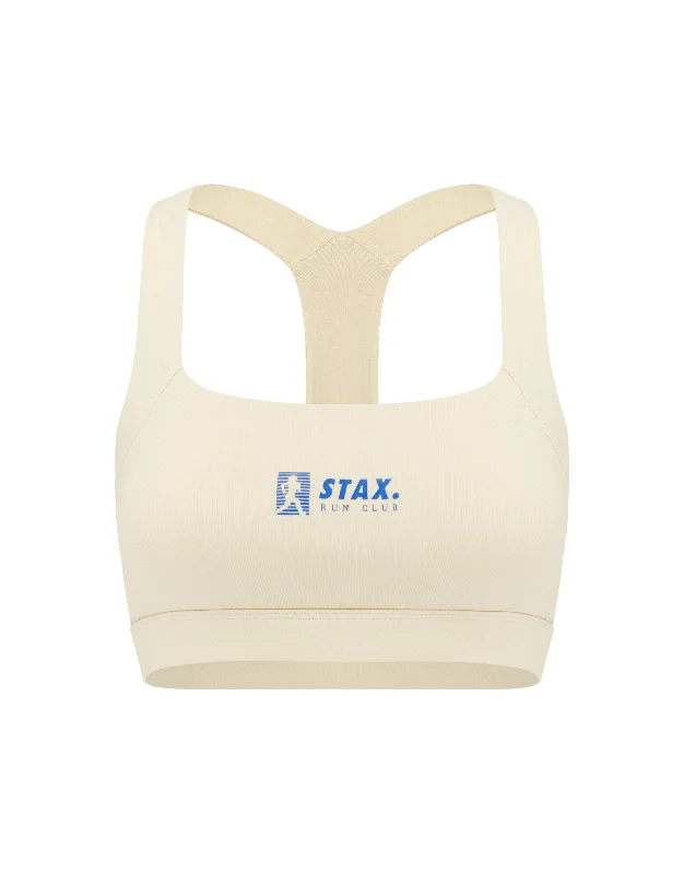 Run Club 2 Cotton Square Crop - Cream