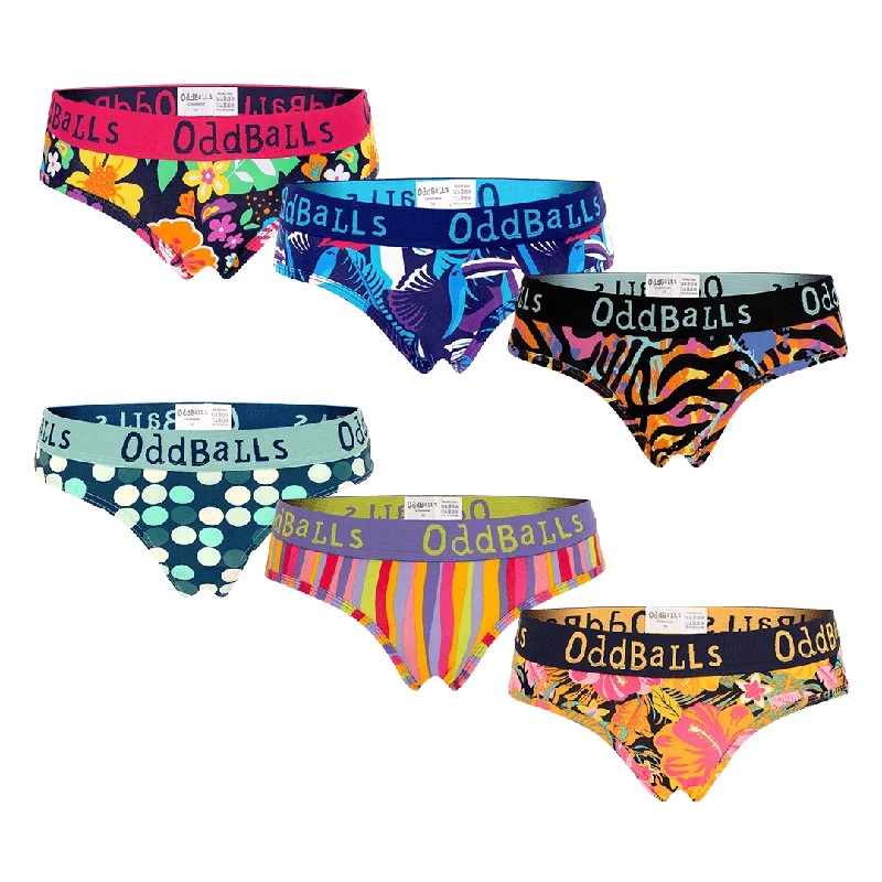 Summer Bundle - Ladies Briefs 6 Pack Bundle