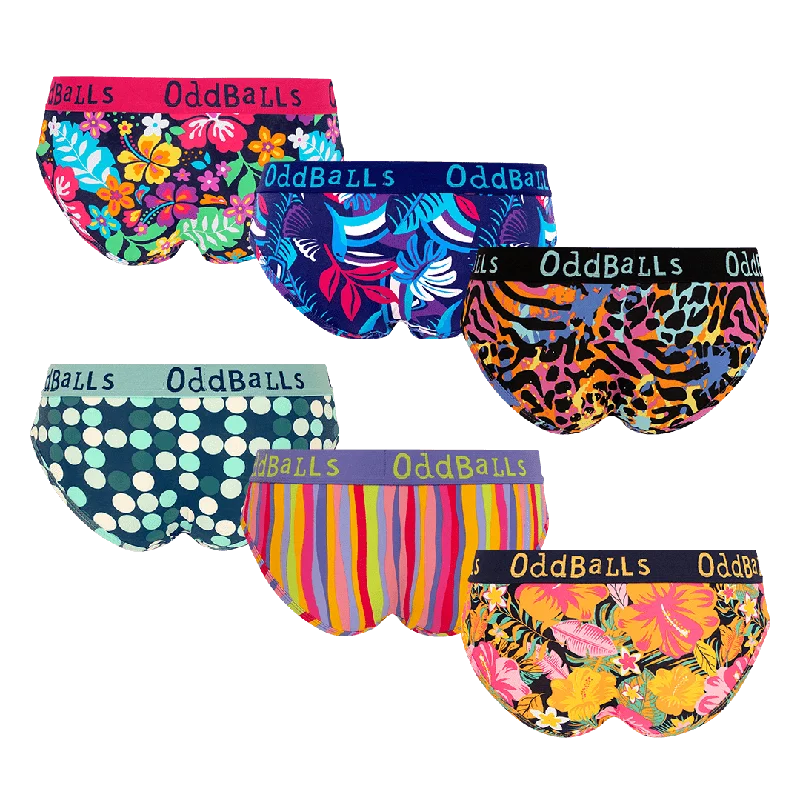 Summer Bundle - Ladies Briefs 6 Pack Bundle