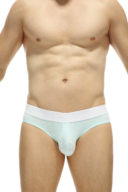 Thong Mega Bulge Bamboo Blue