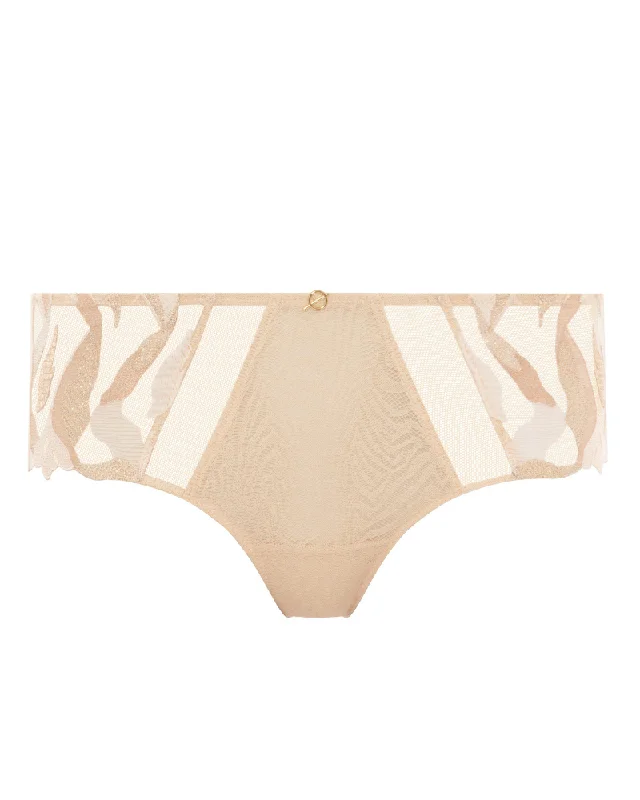 Chantelle Rose Sable Montaigne Lace Hipster