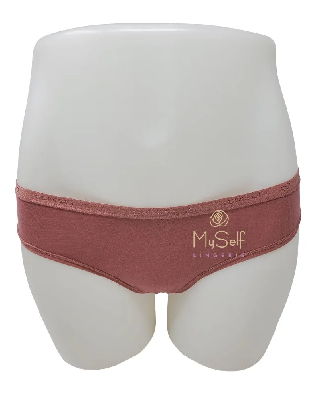 3325 Organic Cotton Blush Bikinis 3 Pk