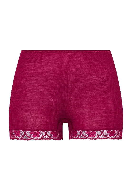 70968 Woolen Lace Boyleg - 2406 Intense Garnet