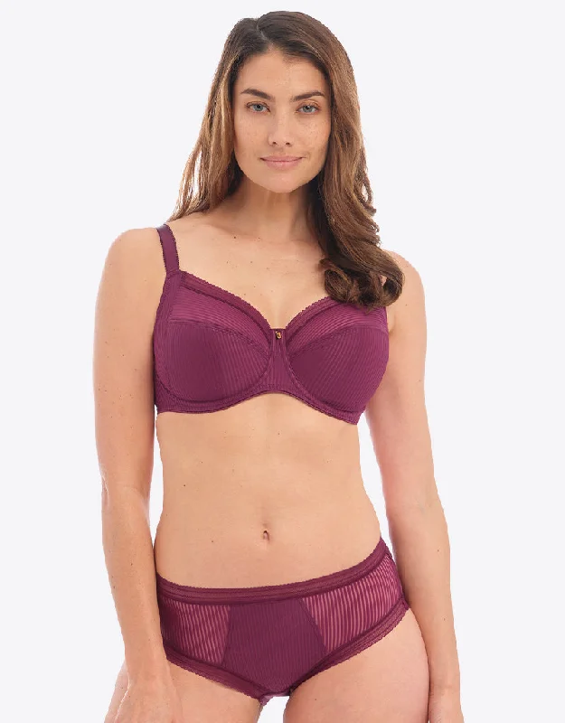 Fantasie Fusion Brief Black Cherry