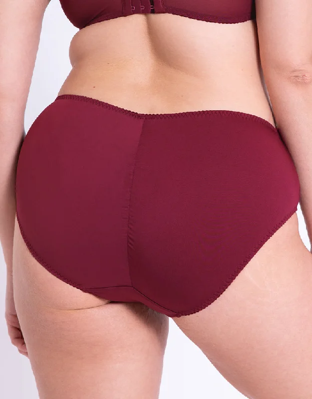 Flirtelle Swirl Brief Claret