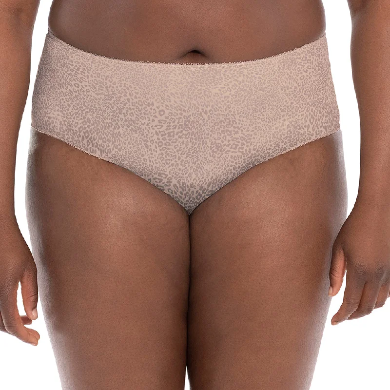 Goddess Kayla Brief GD6168 Taupe Leopard