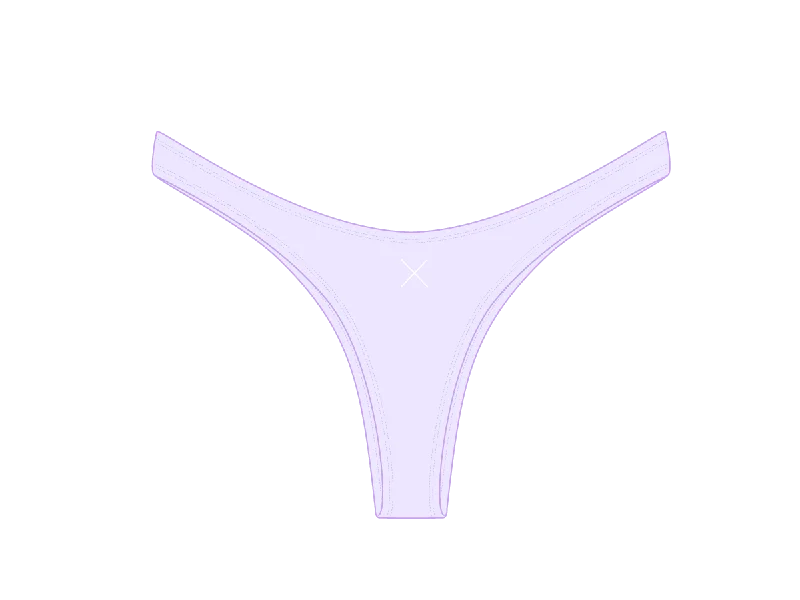 Lavender Chic 80's Bottoms