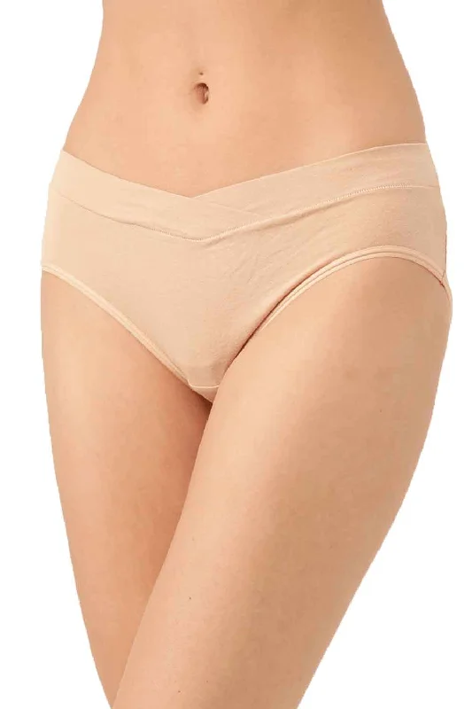 Organic Cotton Antimicrobial Maternity Panty-IMP102-Skin_Bright Pink