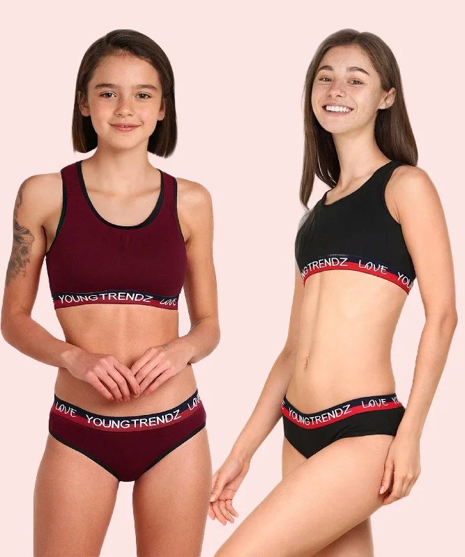 Young Trendz Girls Combo Lingerie Set