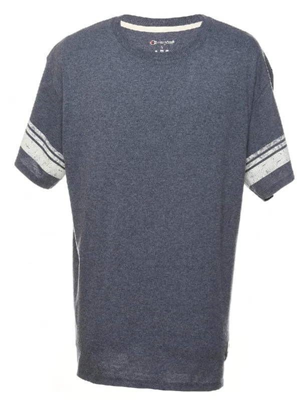 Champion Grey Plain T-shirt - L