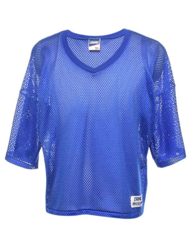 Mesh Plain T-shirt - XL