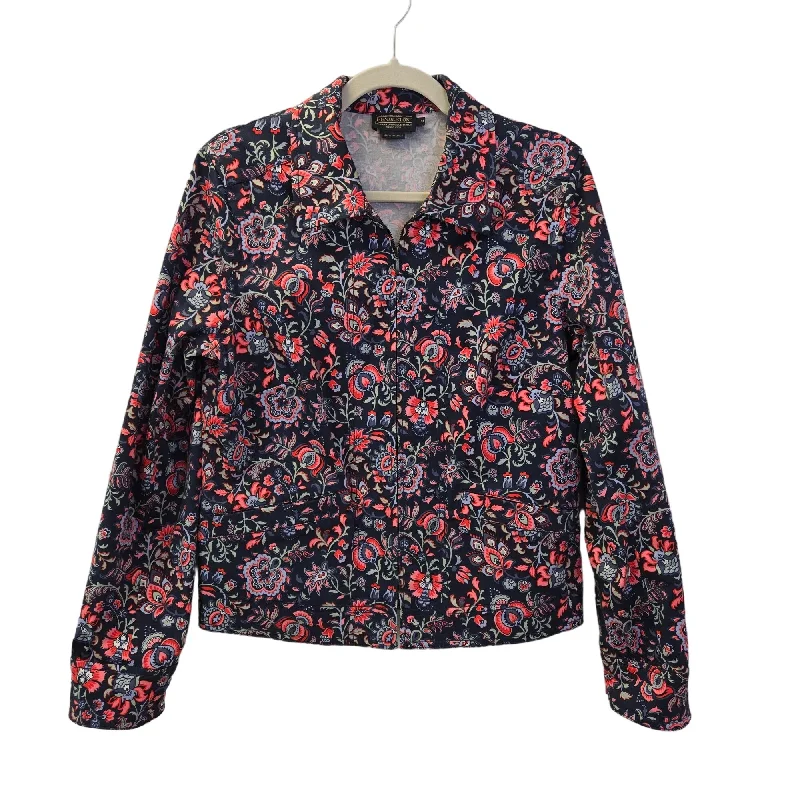 Pendleton Floral Full Zip Jacket Size Medium