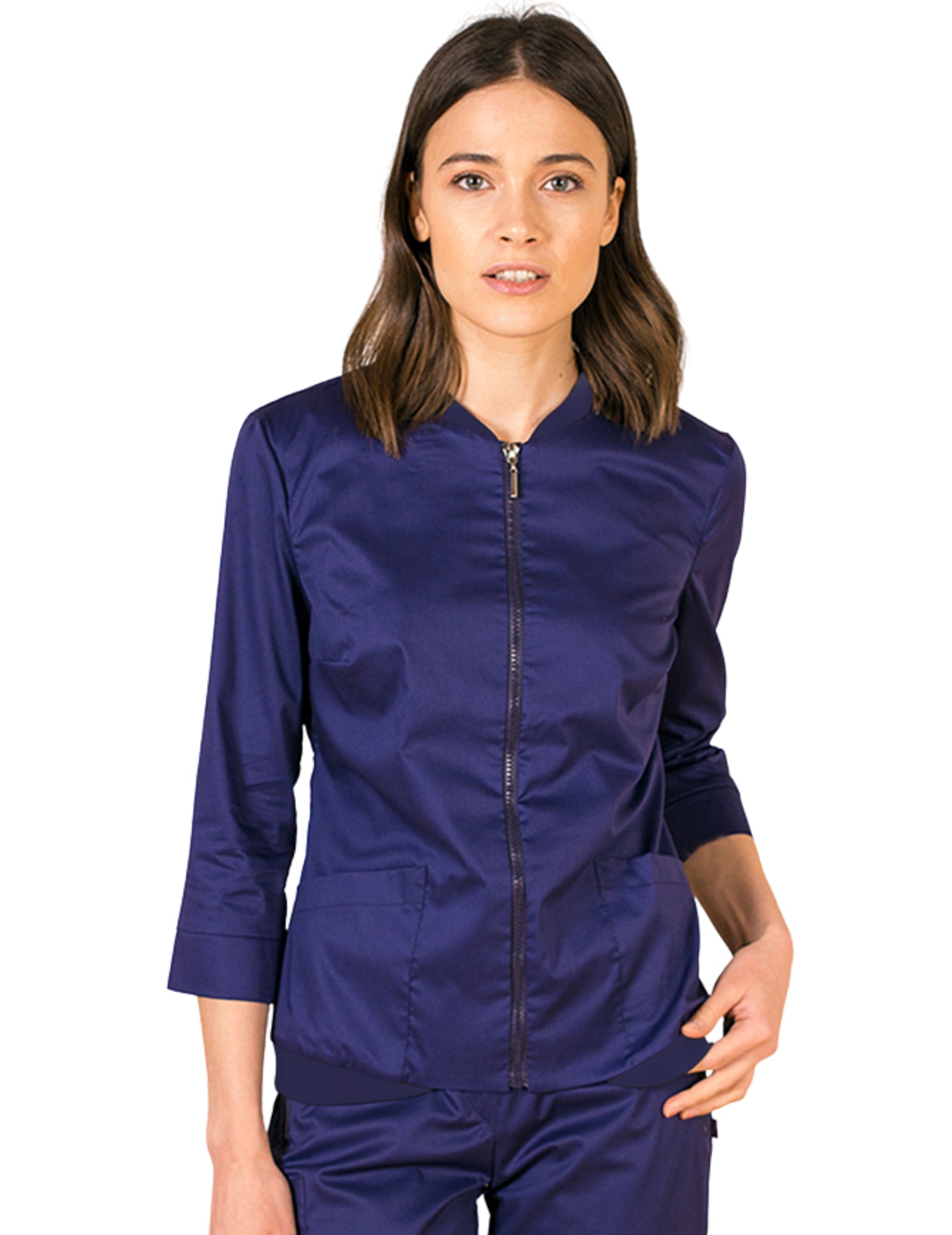 Treat in Style Women's Bomber Jacket - Blue