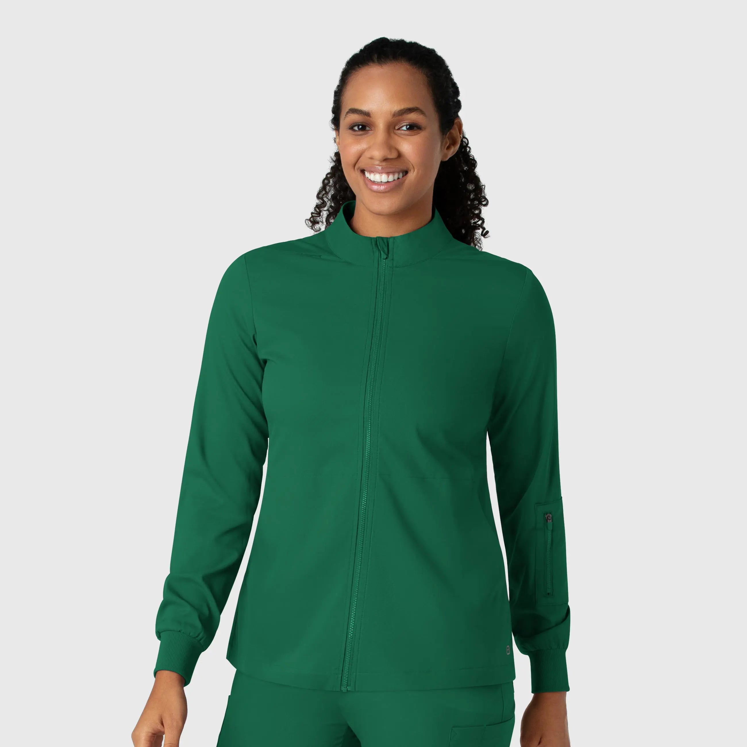 Wink Women's Warm Up Jacket - Hunter