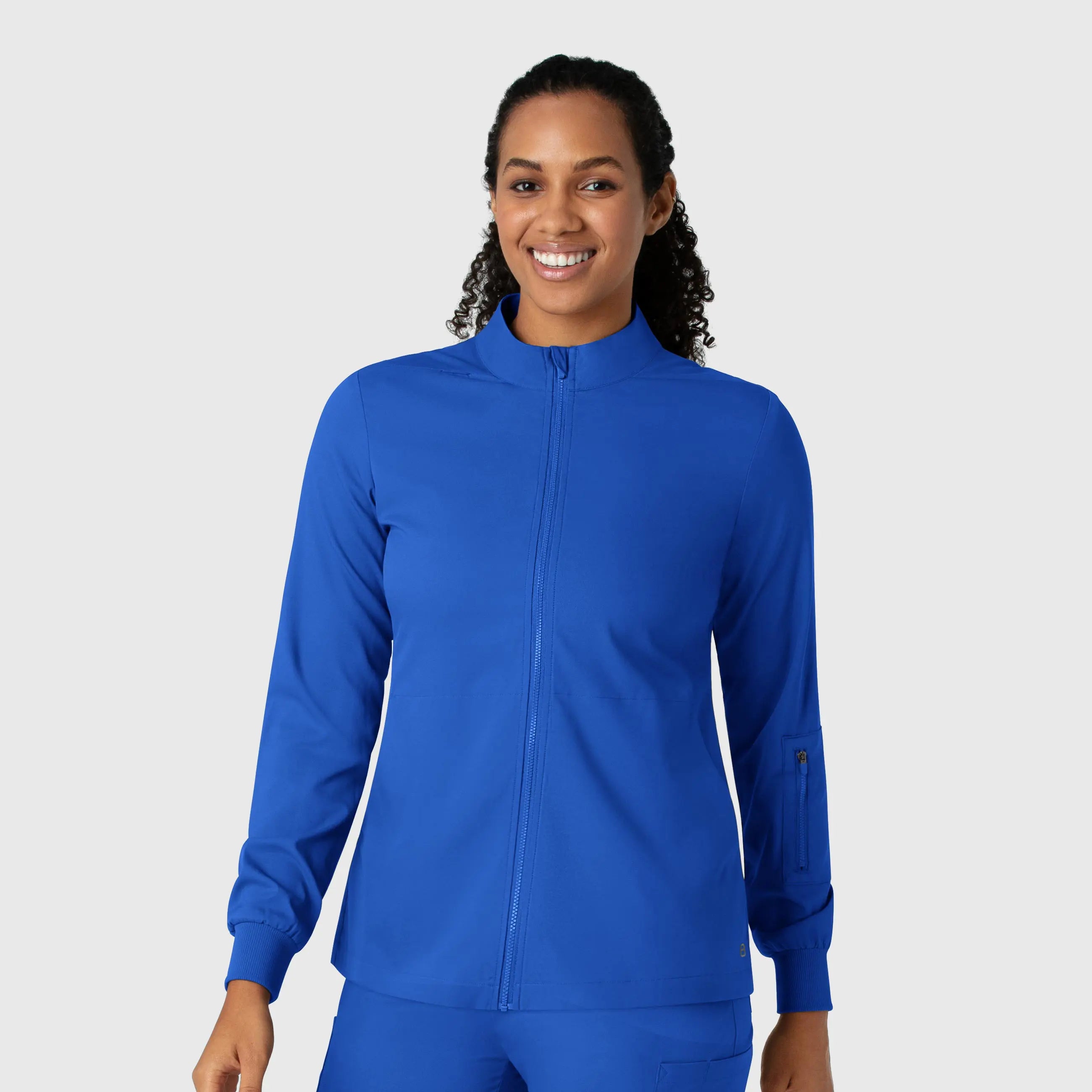 Wink Women's Warm Up Jacket - Royal Blue