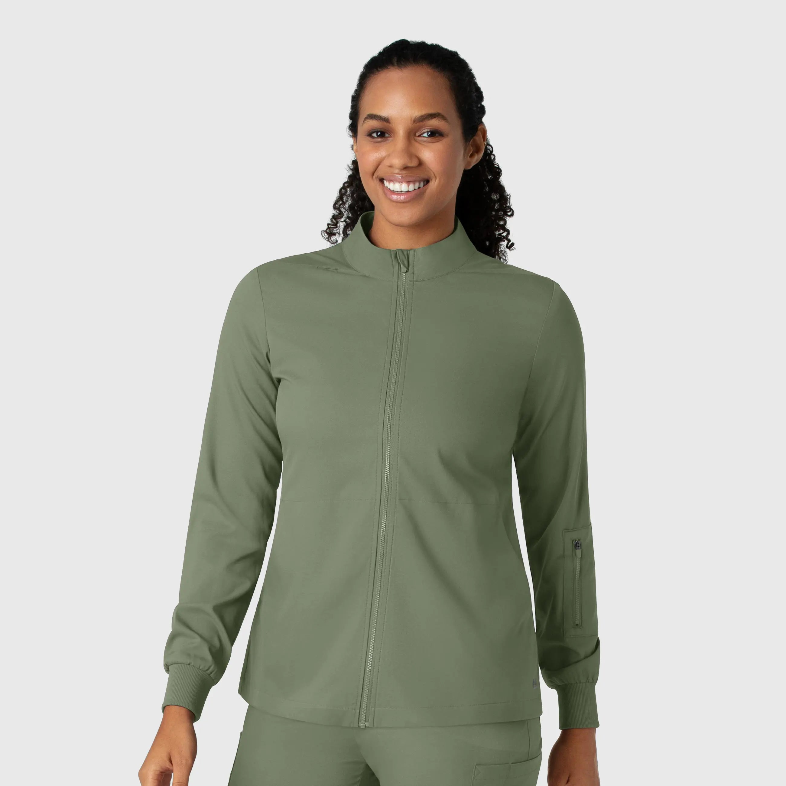 Wink Women's Warm Up Jacket - Sage