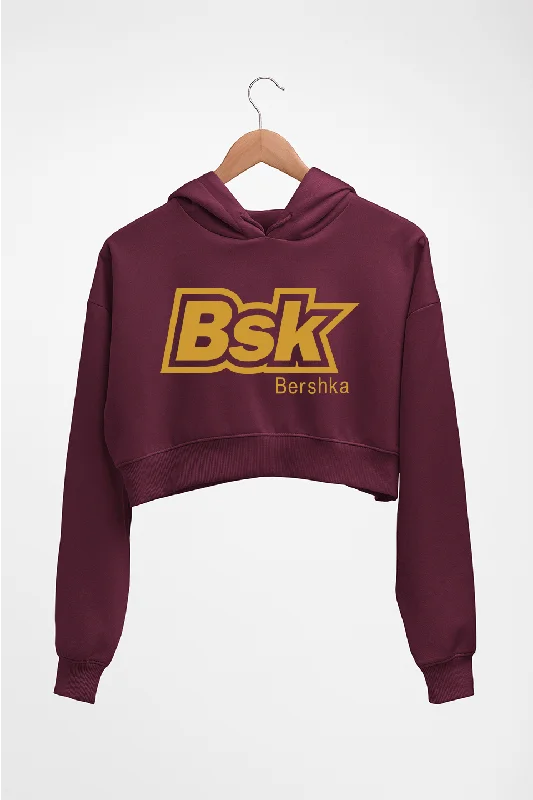 Bershka(BSK) Crop HOODIE FOR WOMEN