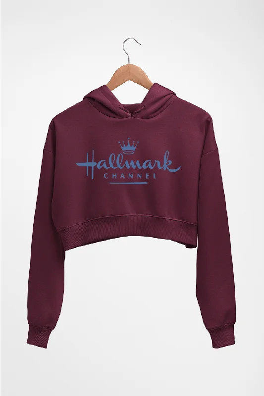 Hallmark Crop HOODIE FOR WOMEN