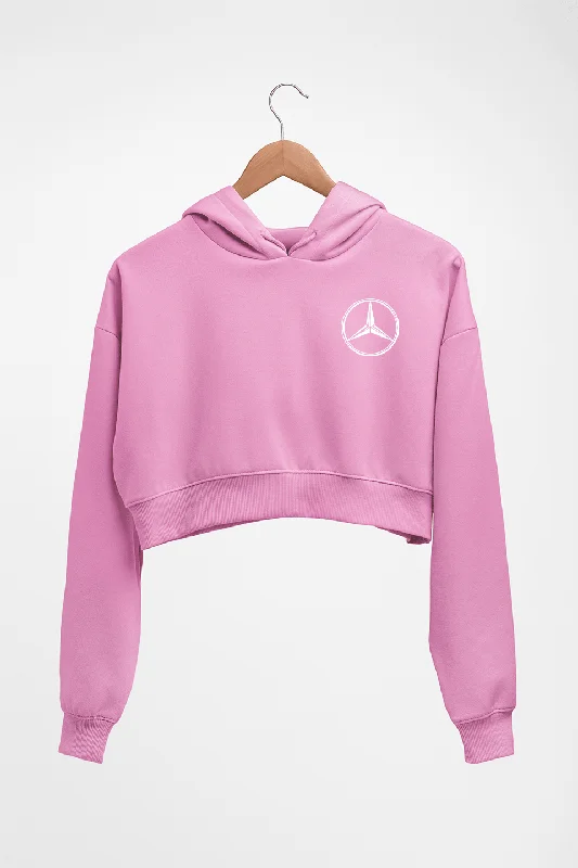 Mercedes-Benz Crop HOODIE FOR WOMEN