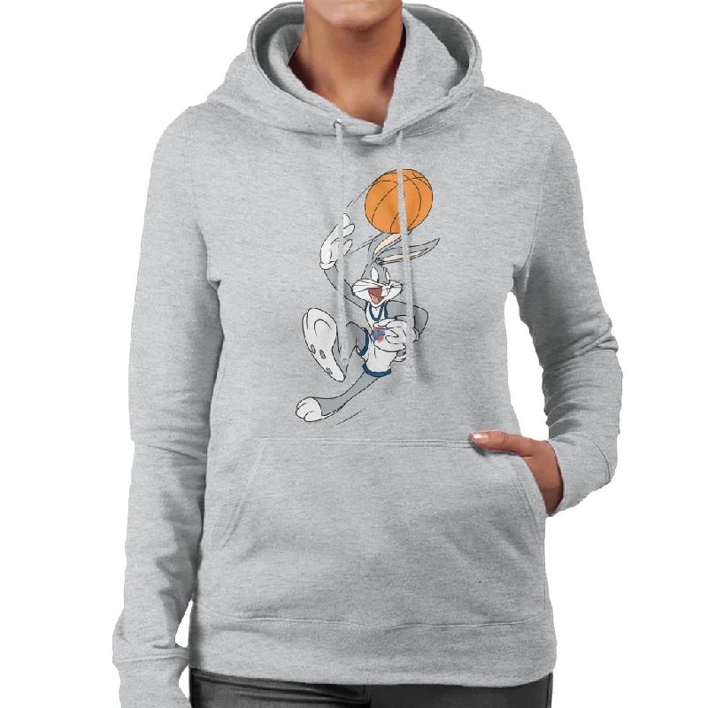 Space Jam Bugs Bunny Basketball Women's Hooded Sweatshirt