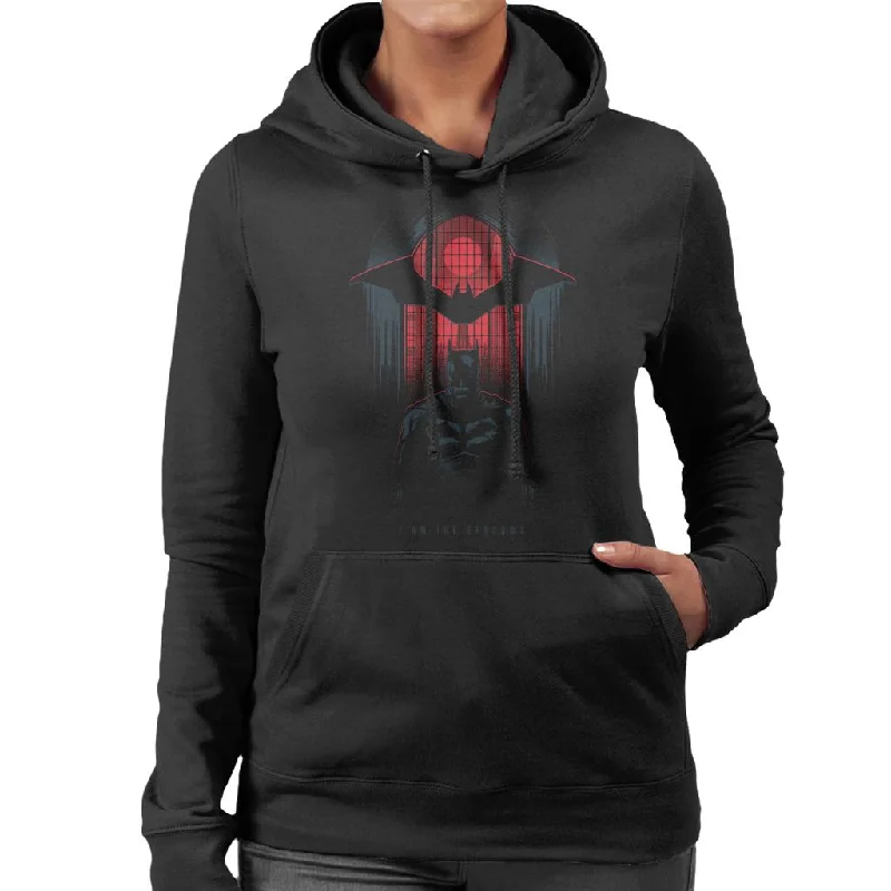 The Batman I Am The Shadows Women's Hooded Sweatshirt