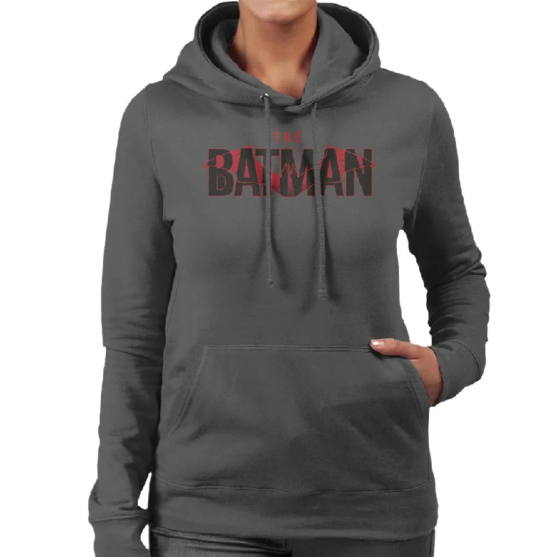 The Batman Red Bat Signal Women's Hooded Sweatshirt