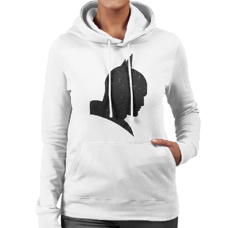 The Batman Silhouette Women's Hooded Sweatshirt