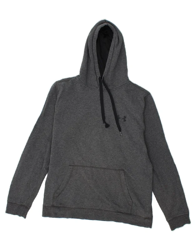 UNDER ARMOUR Mens Cold Gear Hoodie Jumper XL Grey