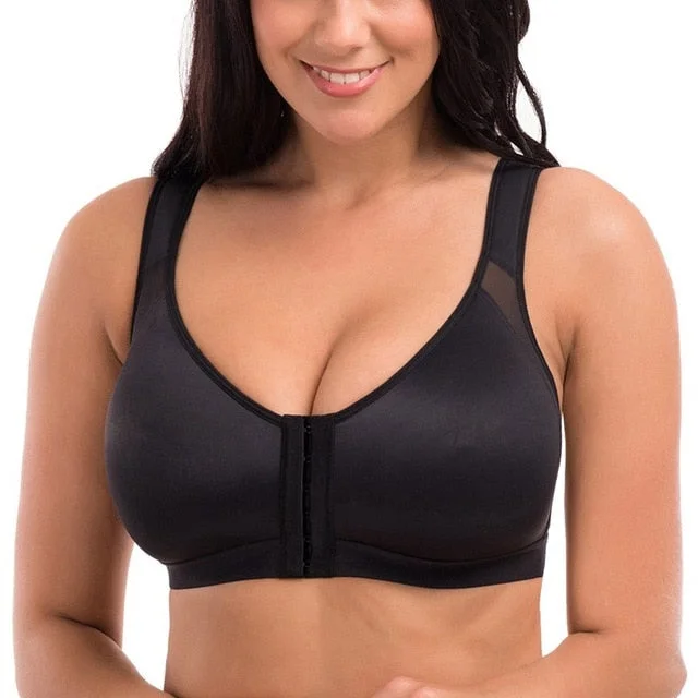 Love Front closure sports bra