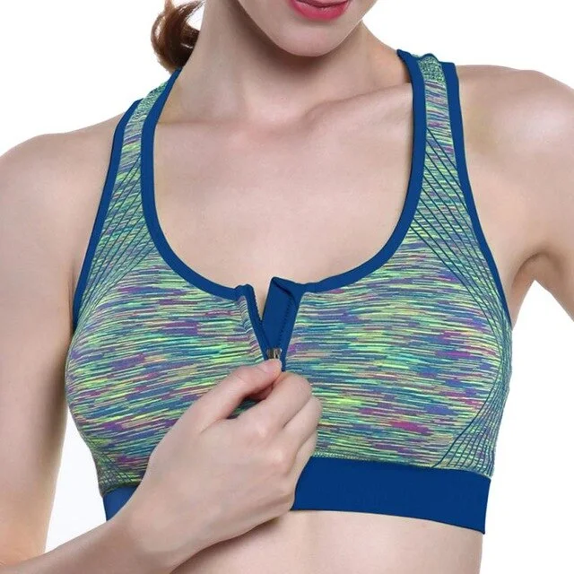 Mouvement  Front closure sports bra