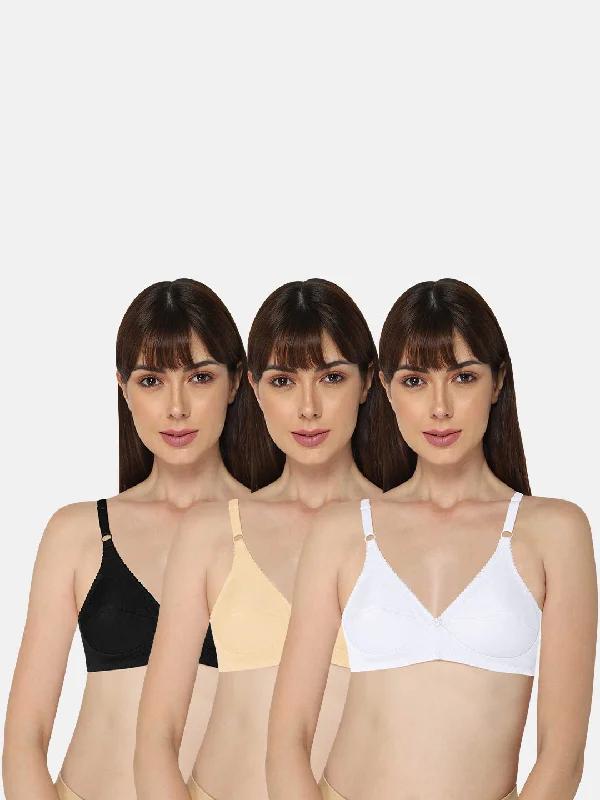 Naidu Hall Knitwear-Bra Special Combo Pack - Charmi - C63