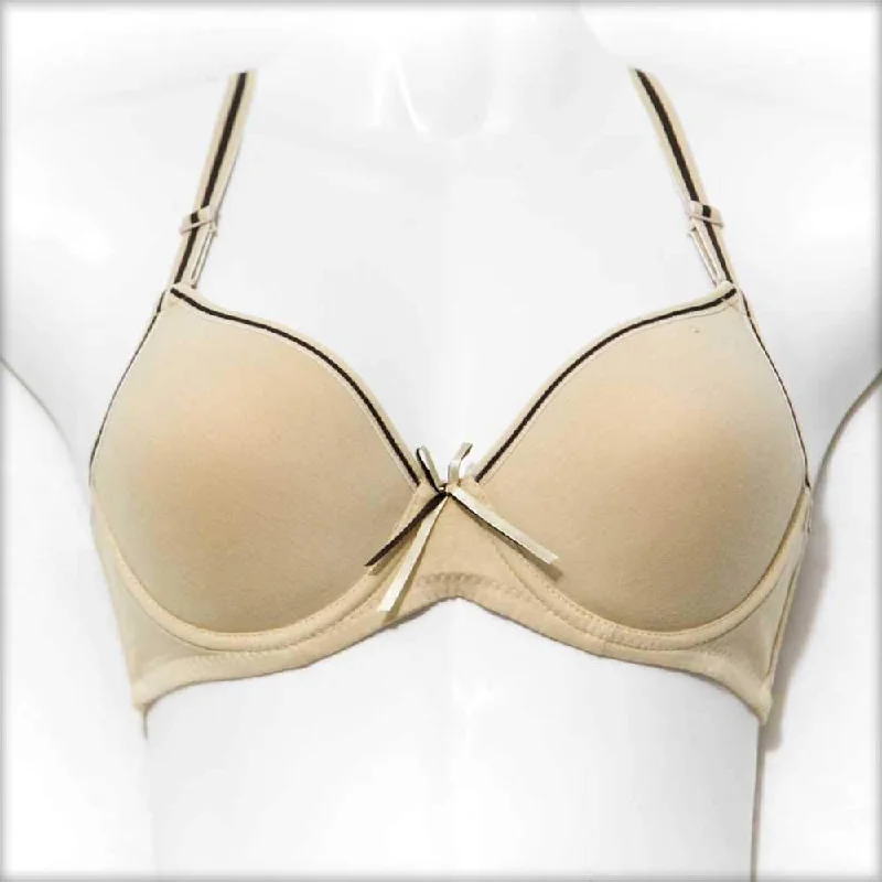 Sister Hood Single Padded Underwired Bra Skin