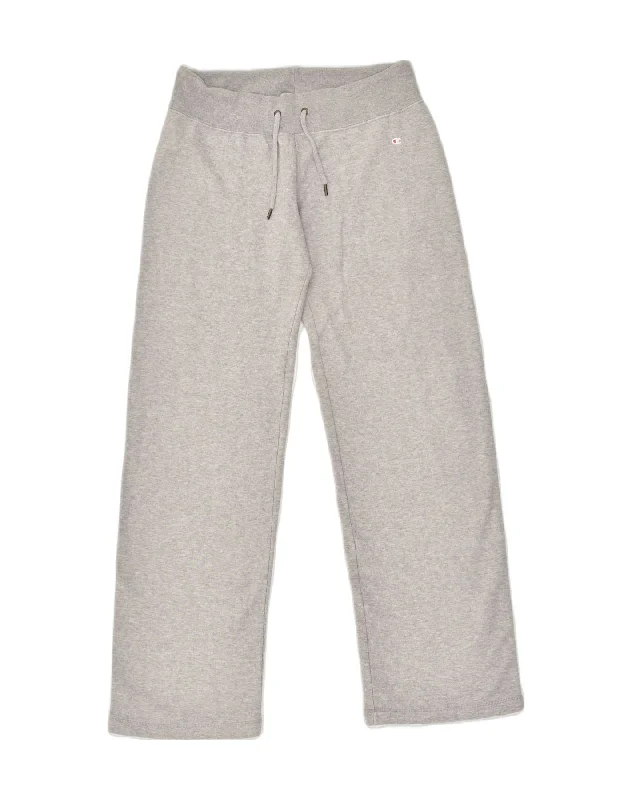 CHAMPION Womens Heritage Classics Tracksuit Trousers UK 16 Large Grey