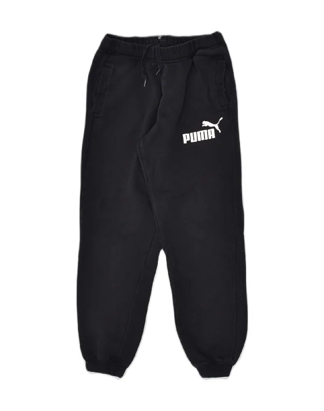 PUMA Womens Tracksuit Trousers Joggers UK 18 XL Black Cotton