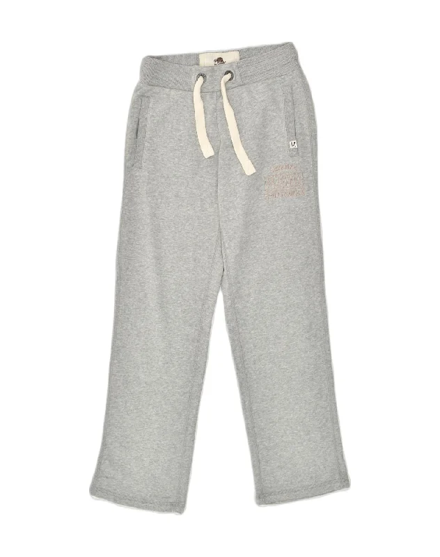 PUMA Womens Tracksuit Trousers UK 10 Small Grey Cotton