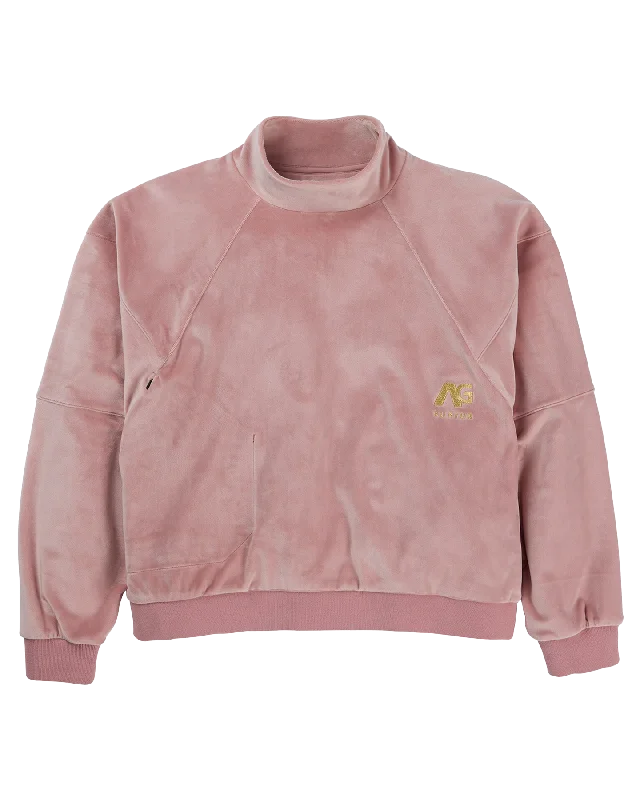 Burton Women's Analog Overclear Pullover Sweater - Powder Blush - 2024