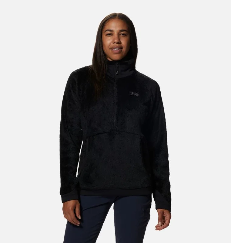 Women's Polartec High Loft Pullover - Black