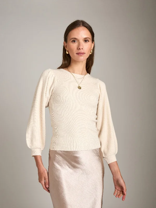 Zoe Puff Sleeve Pullover